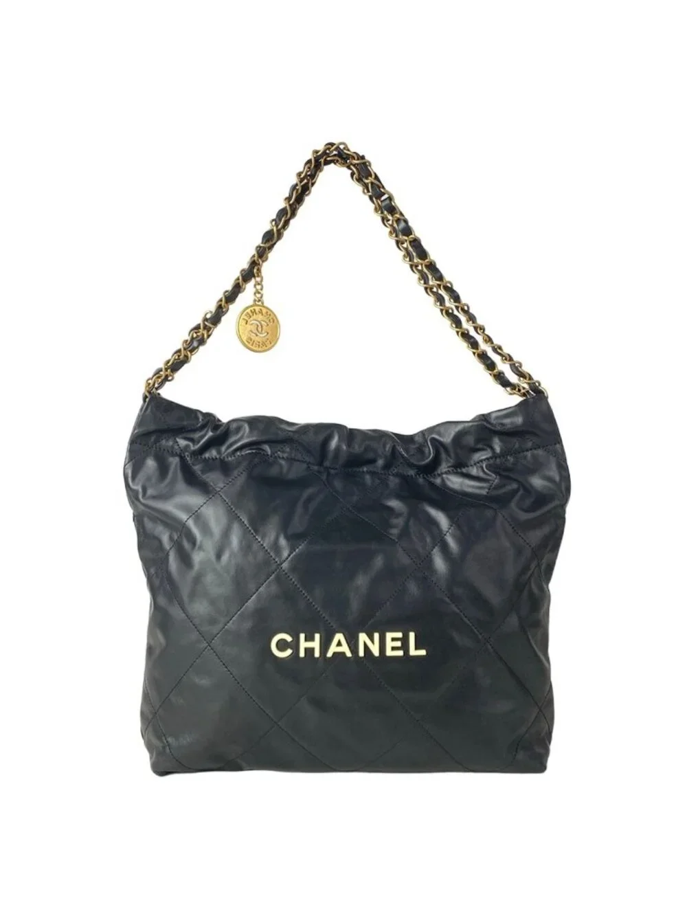 Chanel Shoulder Bag 22 Small Black